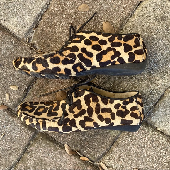 VANELI CALF HAIR ANIMAL PRINT DRIVING SHOE SUZE 9M - Picture 9 of 12